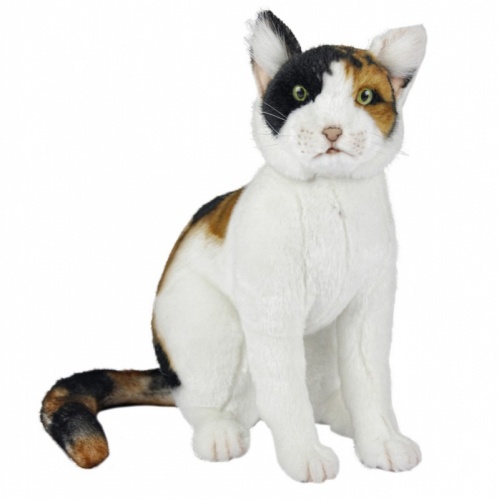 Calico Cat Plush Soft Toy by Hansa